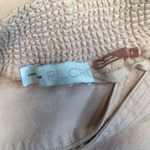 PILCRO BY ANTHROPOLOGIE Women’s Peach Pink Nettie Ruffled Hem Wrap Skirt Size Sm - Picture 6 of 7